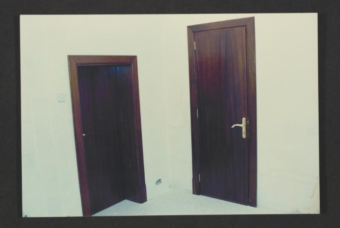 Industrial work at Malta Drydocks - Doors (possibly samples?)