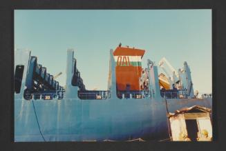 Unidentified ship at Malta Drydocks (company OAL) Dock No 4