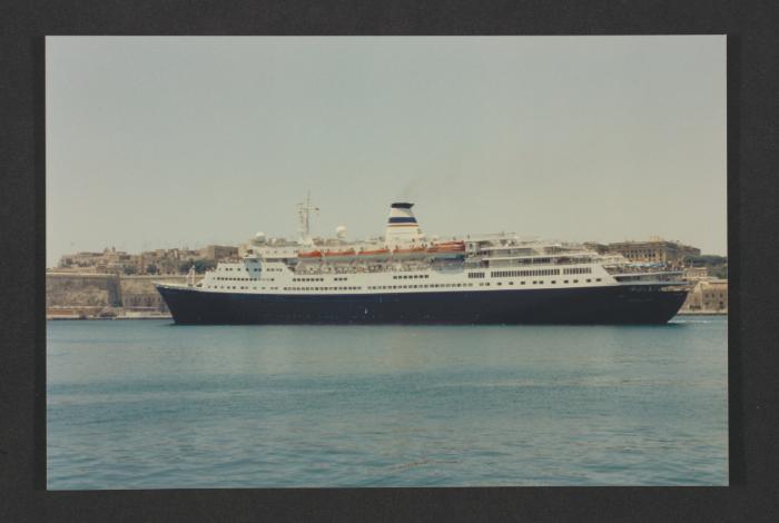 Ship "Marco Polo" entering Malta Drydocks Others for afloat repairs