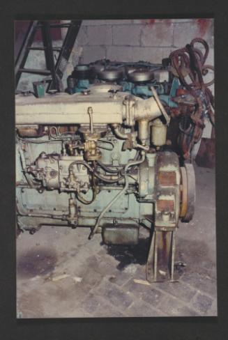 Ship "Cunard Countess" repairs and conversion at Malta Drydocks - Engine room work