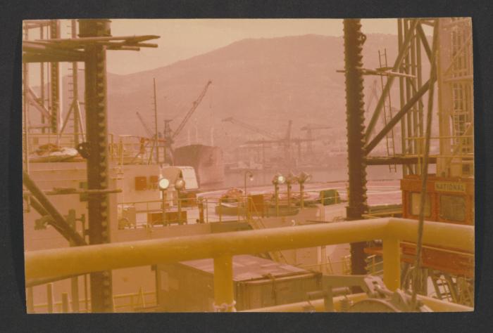 Malta Drydocks representatives visit (location not known) to an unidentified Jack-Up Oil-Rig