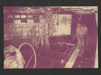 Ship "Cunard Countess" repairs and conversion at Malta Drydocks - Engine room work