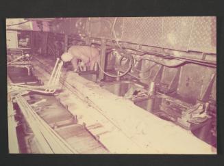 Ship "Cunard Countess" repairs and conversion at Malta Drydocks - Engine room work