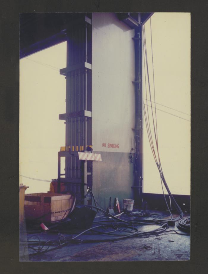 Malta Drydocks - Unidentified Ship - Steel Work