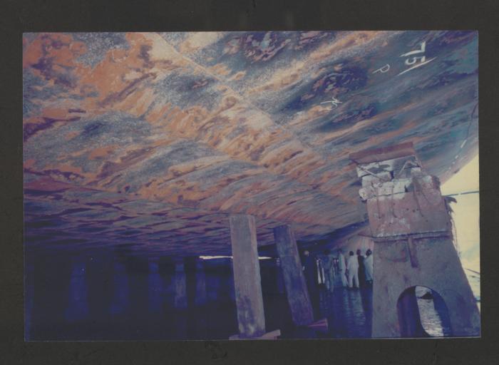 Malta Drydocks - Unidentified Ship - Bottom damage repairs