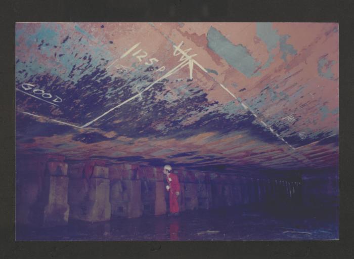 Malta Drydocks - Unidentified Ship - Bottom damage repairs