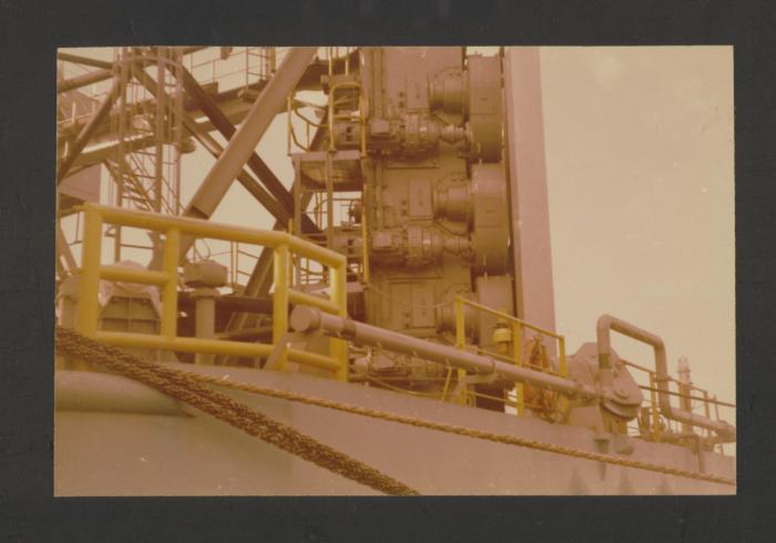 Malta Drydocks - Unidentified Ship - Deck Equipment