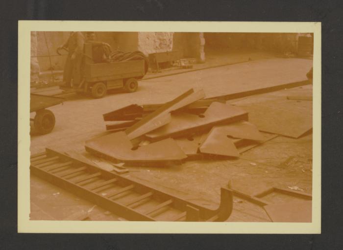 Malta Drydocks - Unidentified Ship - Steel fabrication