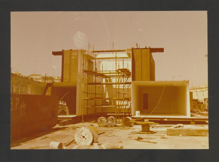 Malta Drydocks - Unidentified Ship - Steel fabrication