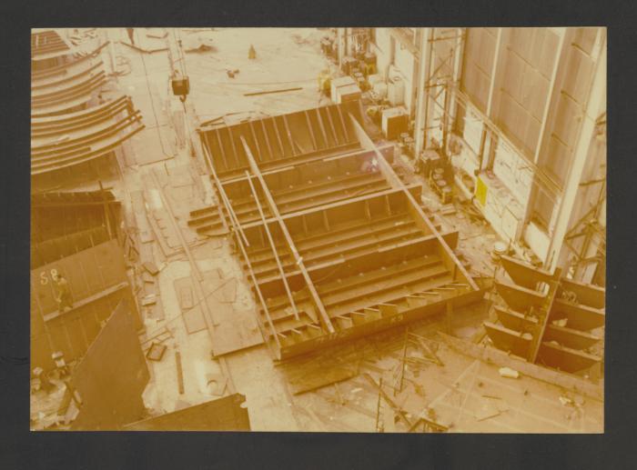 Malta Drydocks - Unidentified Ship - Steel fabrication