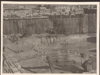 Malta Drydocks - No 6 Drydock construction