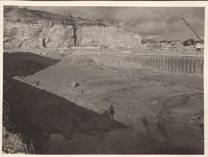 Malta Drydocks - No 6 Drydock construction