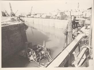 Malta Drydocks - No 6 Drydock construction