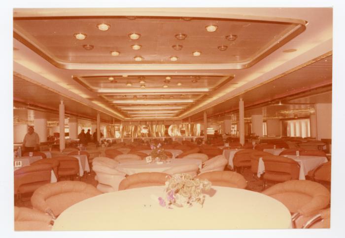 Malta Drydocks refitting of "VISTAFJORD" at No 5 Dock- Public Spaces refurbishment