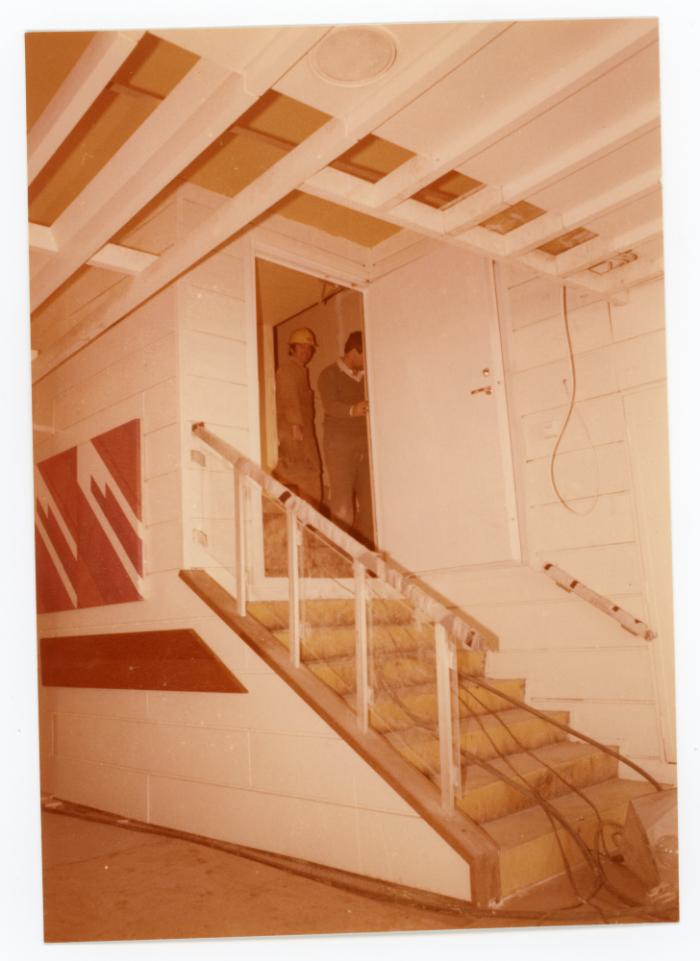 Malta Drydocks refitting of "VISTAFJORD" at No 5 Dock- Public Spaces refurbishment