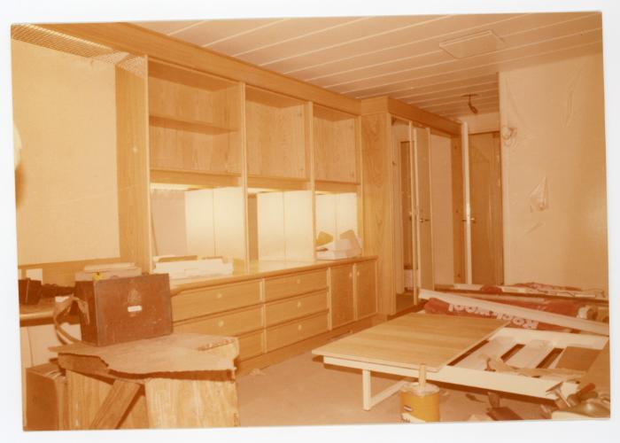 Malta Drydocks refitting of "VISTAFJORD" at No 5 Dock- Public Spaces refurbishment