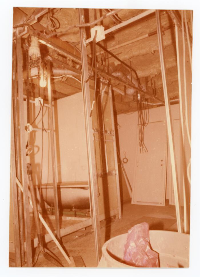 Malta Drydocks refitting of "VISTAFJORD" at No 5 Dock-Machinery spaces