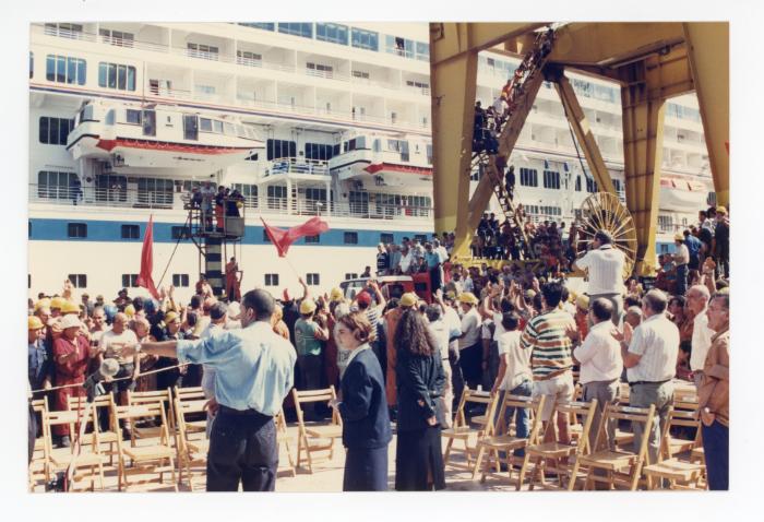 Malta Drydocks 15th year anniversary of the inauguration of No 6 Dock (China Dock)