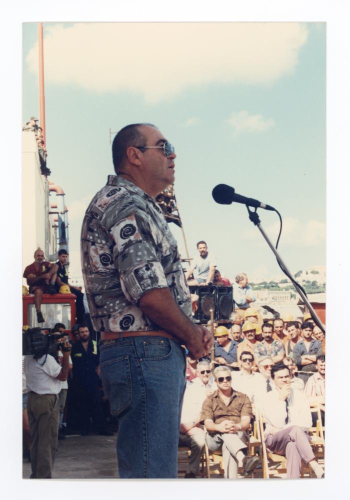 Malta Drydocks 15th year anniversary of the inauguration of No 6 Dock (China Dock)