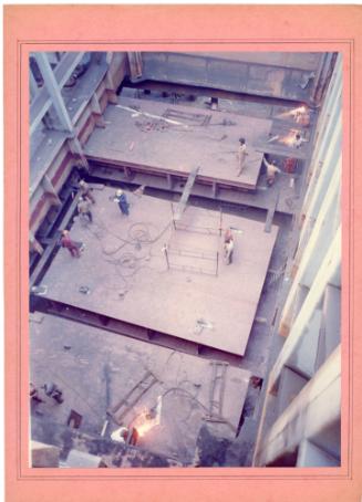 Malta Drydocks unidentified ship work in holds