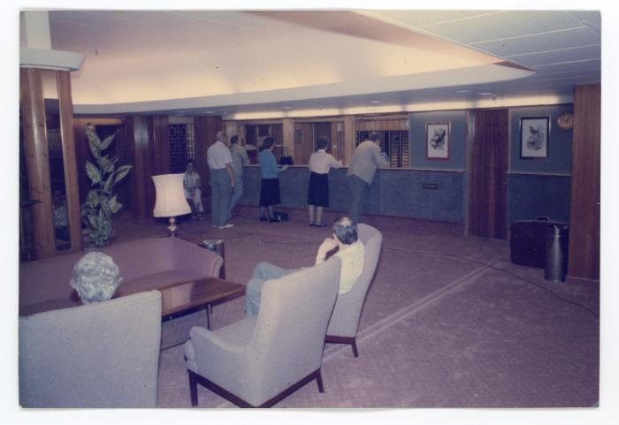 Malta Drydocks - ship "CUNARD PRINCESS" - completed reception area