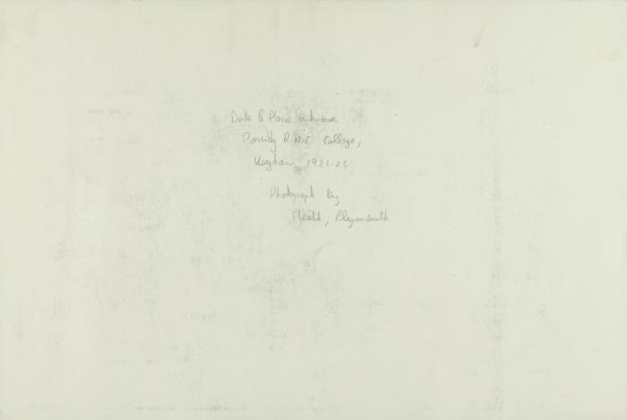 A group of British Naval Officers (about 1921)