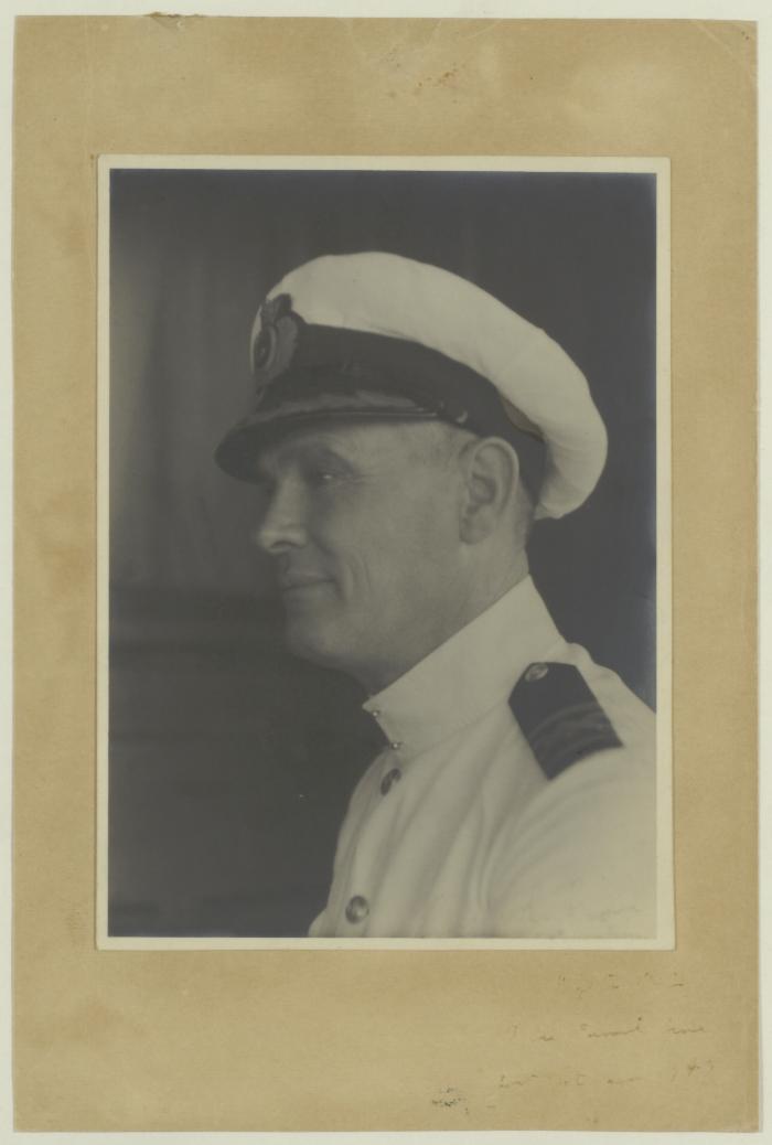 Captain R. Brown of "SS DEUCALION" part of the Blue Funnel Line which sunk in 1942