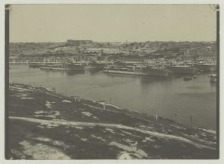 General view of Marsamxett Harbour Malta