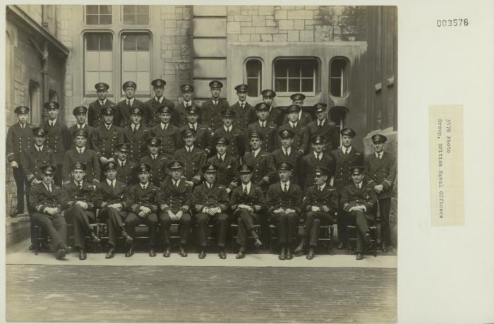 A group of British Naval Officers