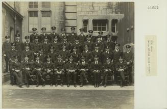 A group of British Naval Officers