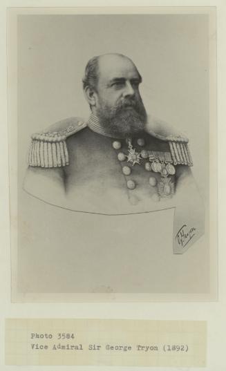 Vice Admiral Sir George Tryon in 1892