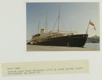 British Royal Yacht "BRITANNIA" (1953) in the Grand Harbour (1997)