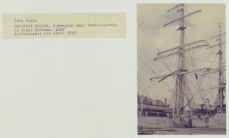 "CRISTIAN RODICH", a Norwegian sail training-ship docked in the Grand Harbour (1988-1989)