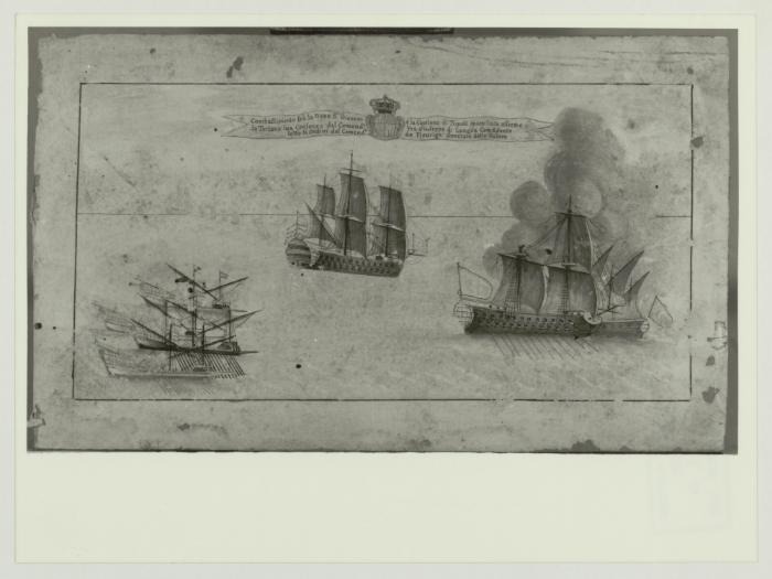 [Unidentified] battle of warships