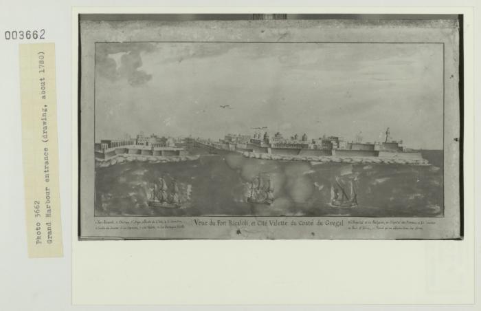 Grand Harbour entrance (circa. 1780)