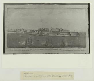 Valletta, Grand Harbour area (circa. 1780)