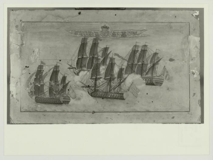 [Unidentified] battle of warships