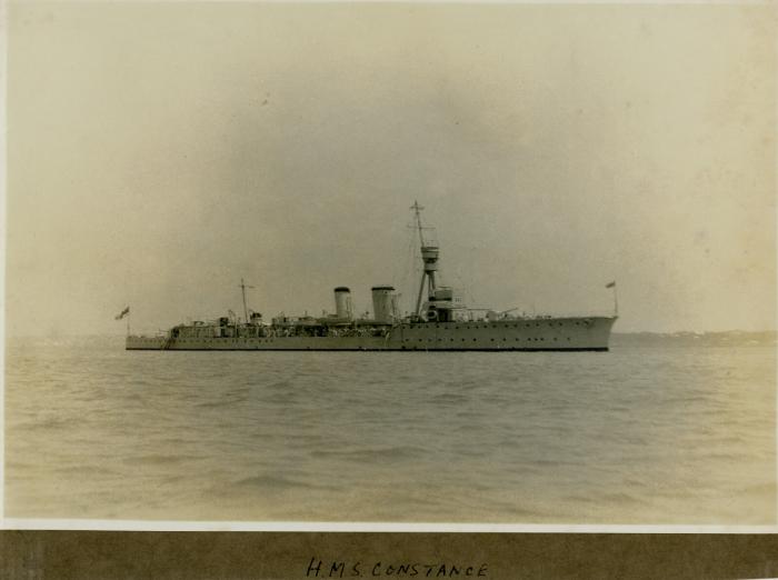 "HMS CONSTANCE"