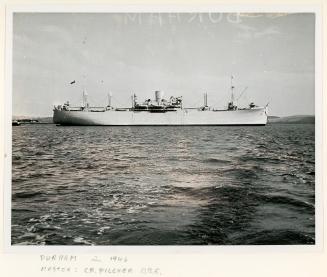 "DURHAM" in 1946, Master C.R. Pilcher O.B.E.