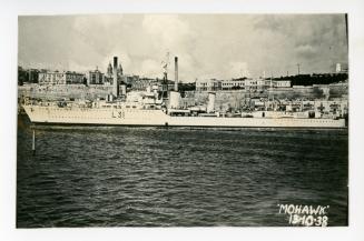 "HMS MOHAWK" (L31) in the Grand Harbour, Malta