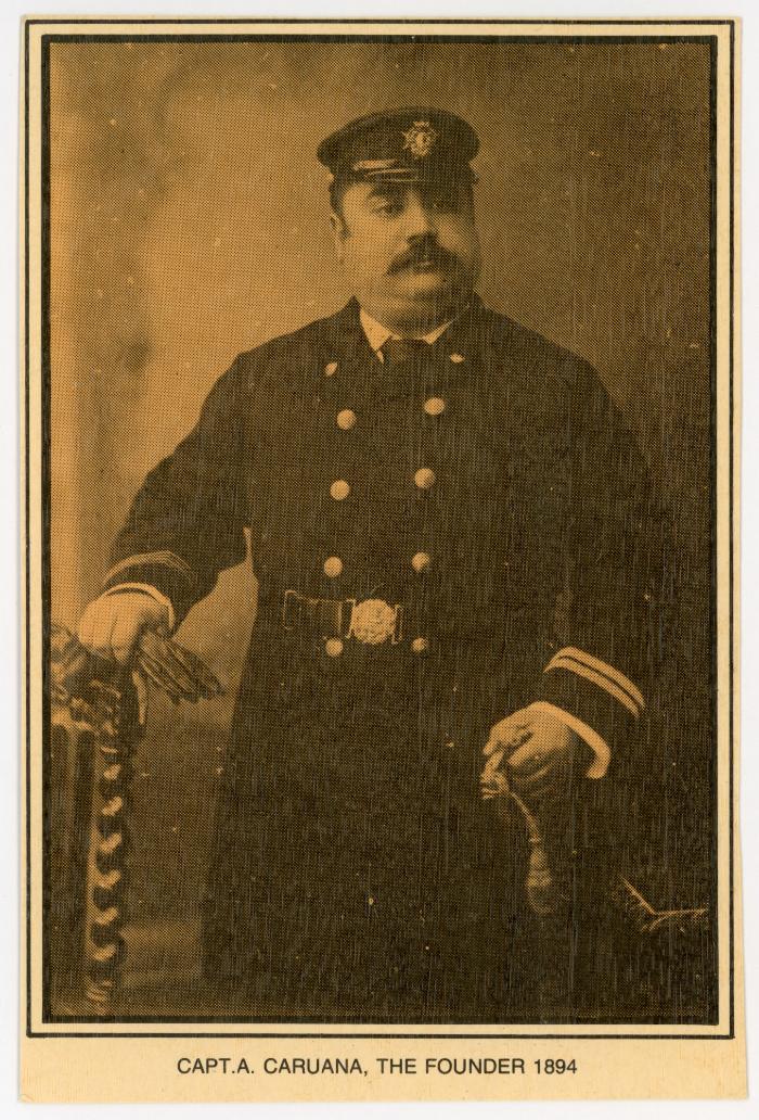 Captain A. Caruana in 1894