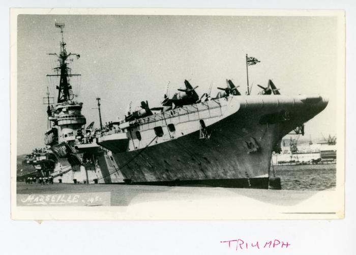 "HMS TRIUMPH" in Marseille, France