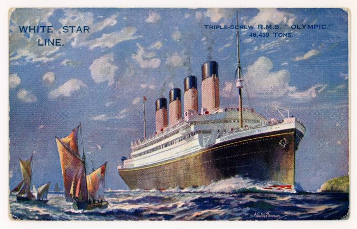 Passengership "OLYMPIC" (1911) of the British White Star Line