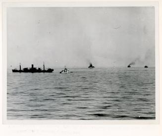 Cargoship "DEUCALION" (1940) of the British Blue Funnel Line