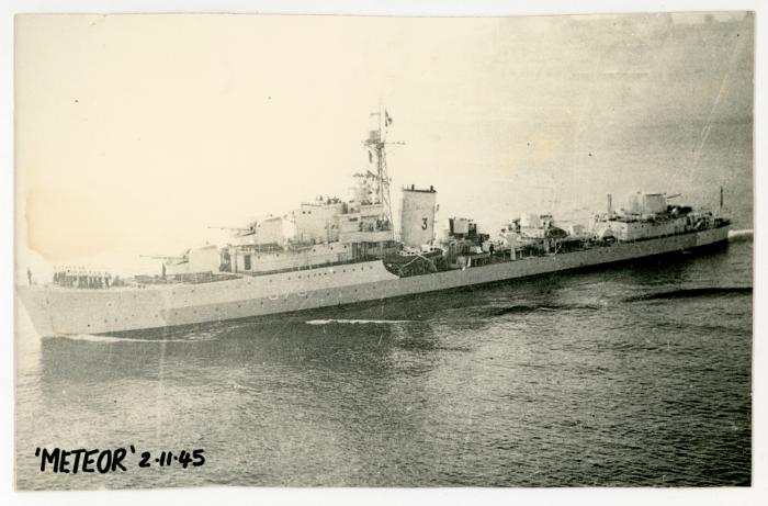 British Destroyer "HMS METEOR" (1941)