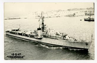British Destroyer "T" class "Troubridge" (1942)