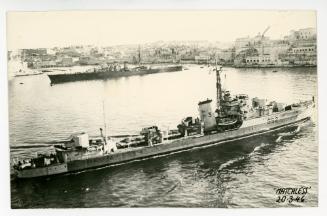 British Destroyer of the M class "MATCHLESS" (G52) (1941)