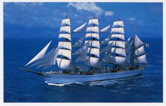 Japanese Ministry for Transport Trainingship vessel "NIPPON MARU" (1984)