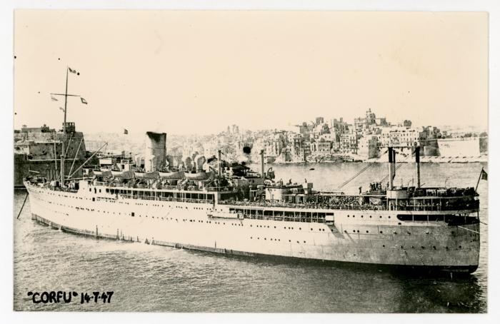 British Passengership of the P&O Line "CORFU" (1931)