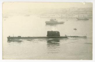 British Submarine of the "T" class "TRUMP" (1944)